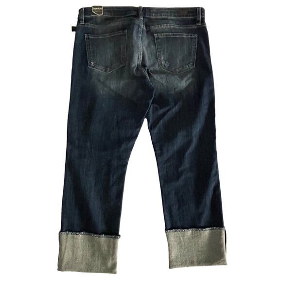 SIZE 14 NWT Kut From The Kloth Cameron Straight Leg Cuffed Jeans - Picture 8 of 12